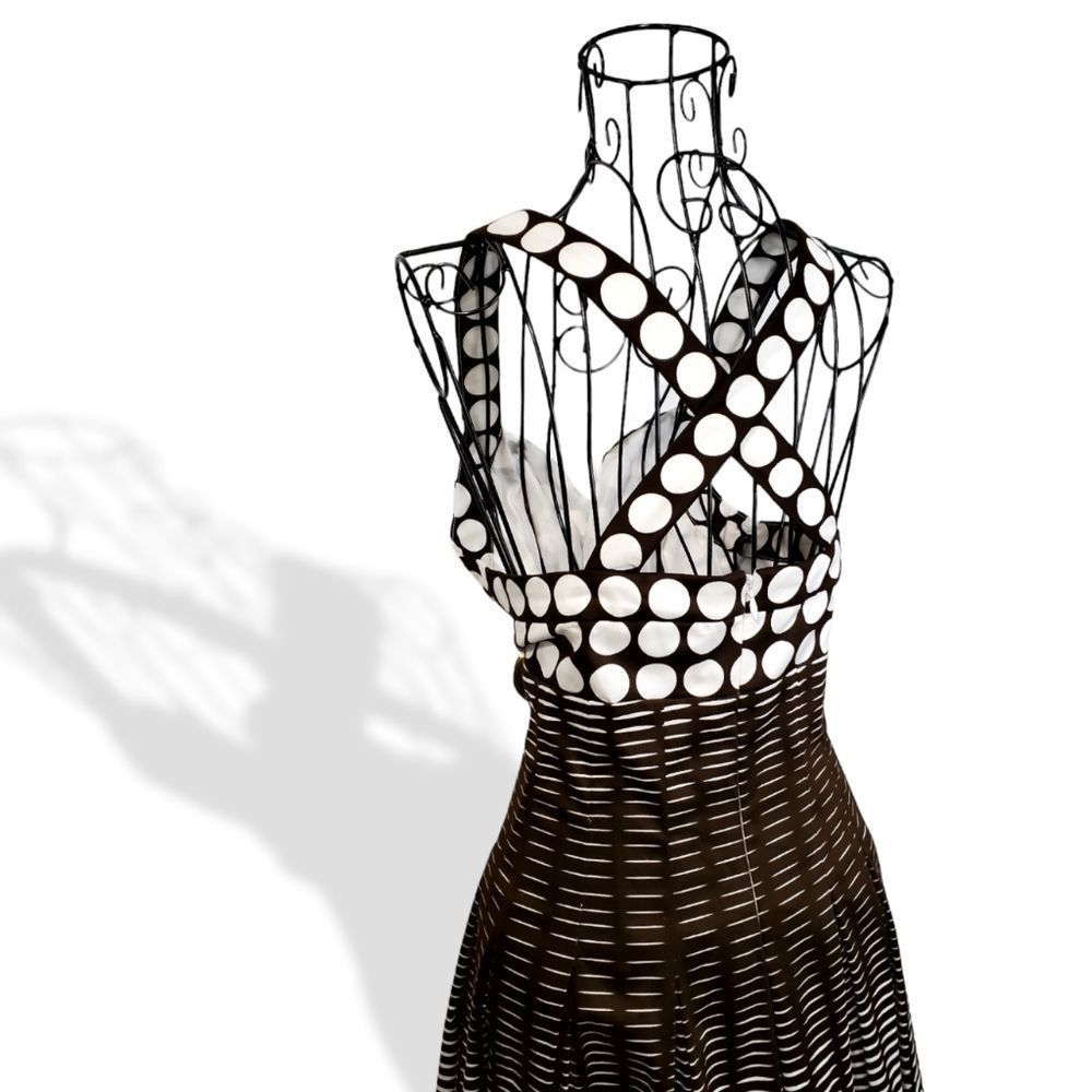 Calvin Klein Back Criss Cross Strap Dress - Picture 3 of 7